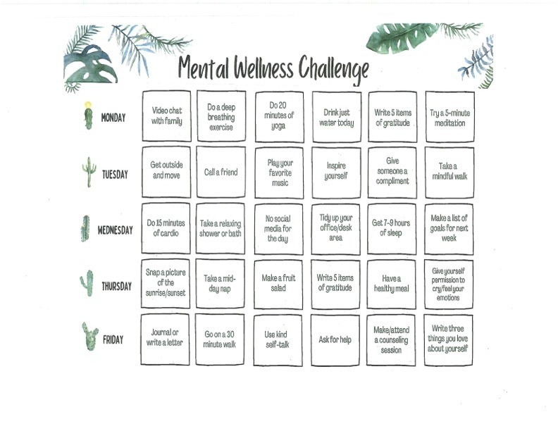 Mental Wellness Challenge